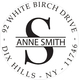 Banded Initial Round Address Labels Image 2 of 2